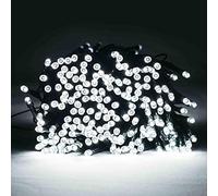 Marco Paul 300 White Christmas Fairy Lights with Timer Function 8 Lighting Modes Battery Operated Fairy Lights Christmas Tree Lights String Christmas Lights Indoor Outdoor Garden Lights