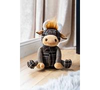 Marco Paul 28Cm Highland Cow Soft Plush Door Stop