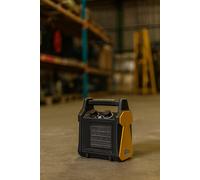 Marco Paul 2KW Electrical Fan Heater with Adjustable Thermometer in Black Marco Paul Black