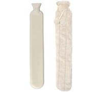 Marco Paul 2L Cream Extra Long Hot Water Bottle Soft Faux Fur cover Marco Paul Cream