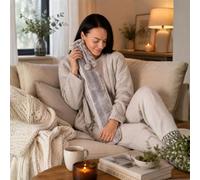 Marco Paul 2L Long Hot Water Bottle with Cover Wrap Around Pain Relief Pad