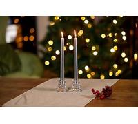 Marco Paul 2pc Glass Candle Holders Coloured Taper Candlestick Holders Decorative candlesticks Living Room Accessories House Accessories Candles & Holders Table Decorations Centrepiece