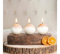 Marco Paul 2Pc Unscented Sphere Candle Set