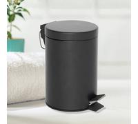 Marco Paul 3L Small Pedal Bathroom Bin in Black Marco Paul Black 3L