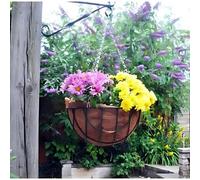 Marco Paul 3Pc Hanging Flower Basket 12''