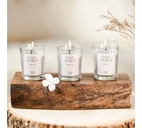 Marco Paul 3Pc Scented Candle Set - Dark Amber