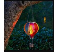 Marco Paul 44cm Multicolour Resin Hot air Balloon Solar Hanging Light Marco Paul Multicolor