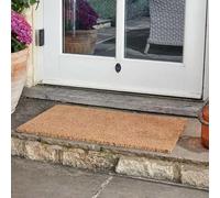 Marco Paul 45x75cm Living Coir Matting for Entrances - Tough Bristles - Doorway Coconut Entrance Mat Strips - Cut to Size - (Woven)