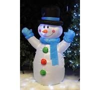 Marco Paul 4ft Inflatable Snowman Christmas Decoration | Size: 120 cm Marco Paul Multicolor 120 cm
