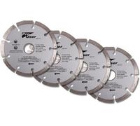 Marco Paul 4Pc 115mm 4.5" Diamond Angle Grinder Disc