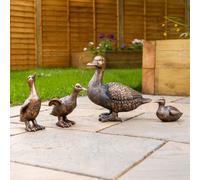 Marco Paul 4Pc Duck Garden Ornament Family