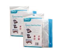 Marco Paul 4pcs Large Travel Compression Bags 50cm X 70cm Heavy Duty Plastic Space Saver Clothes Packing Bags For Travel Accessories Airtight Compression Storage Bag Air Sucker Vacuum Bag