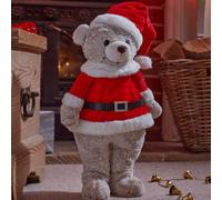 Marco Paul 50Cm Christmas Santa Teddy Bear Decoration