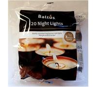 Marco Paul 50 Pack of unscented Wax Tea Lights Candles 8 Hour tealights Burn time (50 Pack)