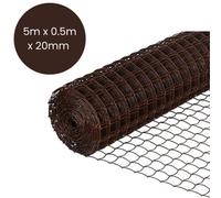 Marco Paul 5M Multi Purpose Garden Mesh - Brown