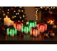 Marco Paul 5pc Colour Changing LED Christmas Box Decoration Marco Paul Multicolor