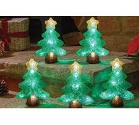Marco Paul 5pc LED Christmas Tree Lights in Green Marco Paul Green