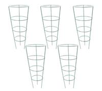 Marco Paul 5Pc Plant Grow Support Adjustable Trellis Garden Climbing Ring Tomato Rose Cage