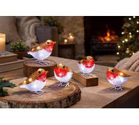 Marco Paul 5pc Pre-Lit Christmas Robin String Lights Marco Paul Multicolor