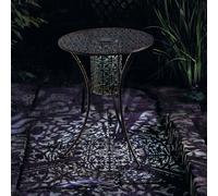 Marco Paul 60cm Solar Silhouette Outdoor Table in Bronze Marco Paul Bronze