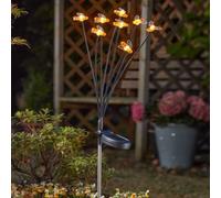 Marco Paul 70cm Yellow Bees Solar Powered Stake Light in Black Marco Paul Black