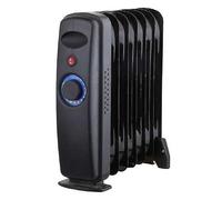 Marco Paul 9 Fin Electric Radiator 2kW - Portable Oil Filled Radiators Free Standing With Adjustable Thermostat - Heat Protection And CE Approved - Highly Efficient Oil Radiator Heater For Home Use