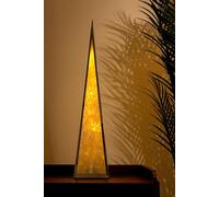 Marco Paul 90cm Pre-Lit Christmas LED Cone Tree Light in Silver Marco Paul Silver