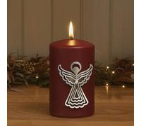 Marco Paul Angel Candle Pin Decorative Gift Set Tea Candles Long Burning Pillar Candle Sets Pins Decoration for Home Dining Table Centrepiece Wedding Accessories Home Gifts Mantel Ornament