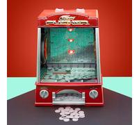 Marco Paul Arcade Candy Grabber Machine Coin Machine Game Sweet Grabber Arcade Machine Stocking Fillers American Sweets Boys Toys Girls Toys (Coin Pusher)