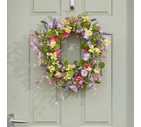Marco Paul Artificial Lavender Spring Wreath 40Cm