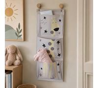 Marco Paul Baby 3 Pocket Wall Hanger in Grey | Size: 80 cm x 15 cm Marco Paul Grey 80 cm x 15 cm