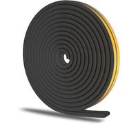 Marco Paul Black 5M Rubber Seal Strip Draught Excluder