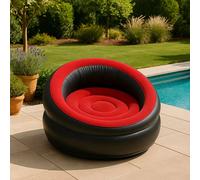 Marco Paul Blow up Inflatable Gaming Chair in Black | Size: 100 cm x 190 cm Marco Paul Black 100 cm x 190 cm