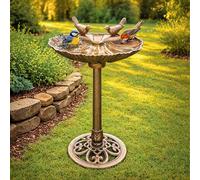 Marco Paul Bronze Effect Garden Bird Bath Table