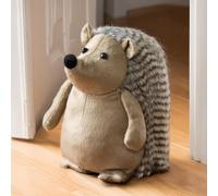 Marco Paul Brown Hedgehog Door Stop Novelty Knitted Fabric in Cream Marco Paul Cream