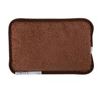 Marco Paul Brown Rechargeable Electric Hot Water Bottle Heat Pad - Auto Temperature Control with 6 Hours of Warmth Detachable Cordless Heating Pad for Back Pain, Cramps & Muscle Relief