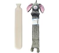 Marco Paul Bunny Rabbit Hot Water Bottle, 2L in Grey Marco Paul Grey