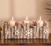 Marco Paul Candle Holder Decoration Tea Light in Natural Marco Paul Natural