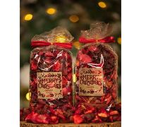 Marco Paul Christmas Pot Pourri - Festive Home Fragrance Xmas Scented Cinnamon Pot Pourri - Long Time Winter Aroma - Decorative Home Accessories Gift for Home, Office, Christmas Decorations (Pack 2)