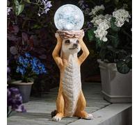 Marco Paul Colour Changing Meerkat Solar Garden Ornament
