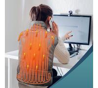 Marco Paul Electric Body Heating Pad Grey Soft Plush Warmer Marco Paul Grey