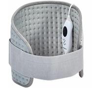 Marco Paul Electric Heat Pads for Back Pain Relief - Elasticated 72" Waist Heated Back Warmer for Pain - 6 Temperature Levels, Auto Timer, Mains Powered Heat Pad - Ideal for Period Pain Relief