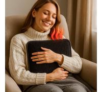 Marco Paul Electric Hot Water Bottle Heating Pad - Dark Grey