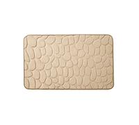 Marco Paul Interiors Memory Foam Bath Mat Set - Super Absorbent, Non Slip, Pebble Design Bathroom Mat - Stylish, Machine Washable Bath Rug with Non Slip Pads, Do Not Bleach