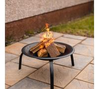 Marco Paul Fire Pit Portable Heater For Outdoors, Outdoor Log Burner Garden Heaters And Fire Pits For Bbq