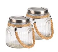 Marco Paul Firefly Glass Jar Outdoor Waterproof Tabletop Decor Hanging Lantern Decorative Lighting (2)