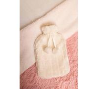 Garden Mile Fluffy hot Water Bottle 2l Fluffy Fleece Cover Hot Water Bottle, Washable Safe & Durable Heating Pad, Neck and Shoulder Pain Relief, Hand feet Warmer, Menstrual Cramps