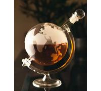 Marco Paul Glass World Globe Decanter in Clear Marco Paul Clear
