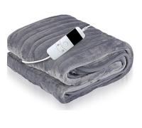 Marco Paul Grey Double Electric Heater Blanket Heated Blanket Washable Marco Paul Grey