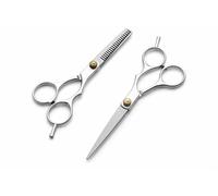 Marco Paul Hairdressing Scissors Set - 5.5" Stainless Steel Hair Cutting & Thinning Scissors - Professional Barber Shears for Men, Women & Home Hair Cutting